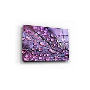 Yaprak Cam Tablo 70x110 cm