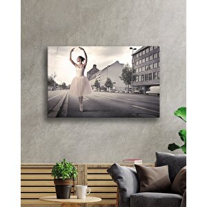 Balerin Cam Tablo 36x23 cm