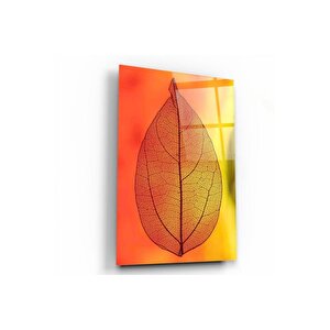Yaprak Cam Tablo 70x110 cm