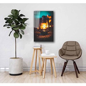 Mum Kandil Cam Tablo 50x70 cm