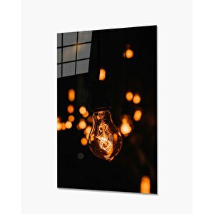 Mum Kandil Cam Tablo 90x60 cm