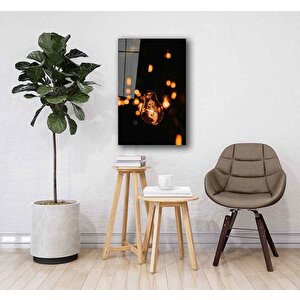 Mum Kandil Cam Tablo 90x60 cm