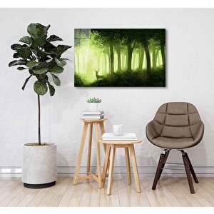 Yeşil Cam Tablo 50x70 cm