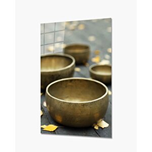 Mum Kandil Cam Tablo 36x23 cm