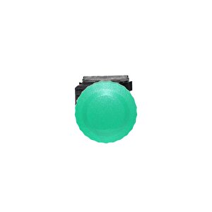 Plasti̇m 22 Mm 1no Yaylı Yeşil Mantar Buton ( 3 Adet )