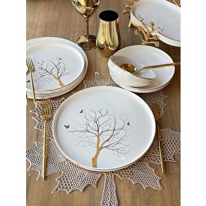 Yemek Takımı Modern Arbol Bird 24 Parça 6 Kişilik