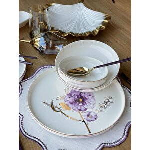 Yemek Takımı Modern Violet 24 Parça 6 Kişilik