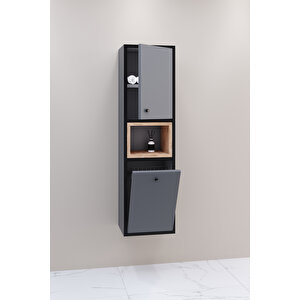 Espero 80 Cm Beyaz Lavabolu Banyo Dolabi - Boy Dolap Dahi̇l