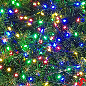 Pilli Ve Animasyonlu 50 Led X 5 Mt - Çok Renkli Led Işık