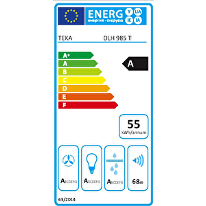 Teka A4 Dlh 985 T Duvar Tipi Davlumbaz