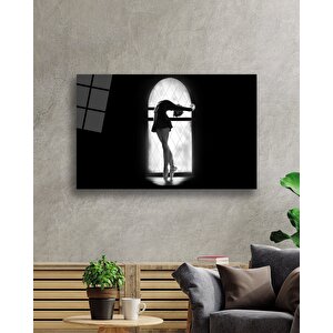 Balerin Cam Tablo 50x70 cm