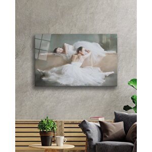 Balerin Cam Tablo 36x23 cm
