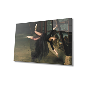 Balerin Cam Tablo 50x70 cm