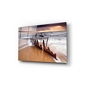 Kumsal Cam Tablo 50x70 cm