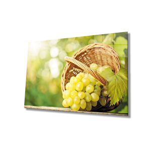 Üzüm Cam Tablo Grape 110x70 cm