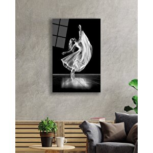 Balerin Cam Tablo 90x60 cm