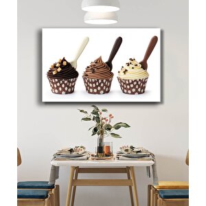 Dondurma Pasta Cam Tablo Ice Cream Cake 50x70 cm