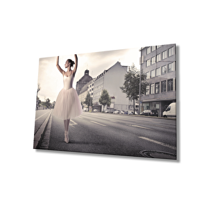 Balerin Cam Tablo 36x23 cm