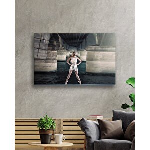 Balerin Cam Tablo 90x60 cm