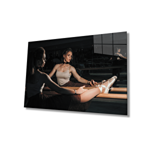 Balerin Cam Tablo 90x60 cm