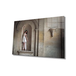 Balerin Cam Tablo 50x70 cm