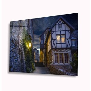 Sokak Cam Tablo 50x70 cm
