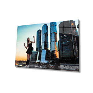 Balerin Cam Tablo 50x70 cm