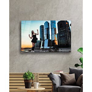 Balerin Cam Tablo 50x70 cm