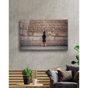 Balerin Cam Tablo 50x70 cm