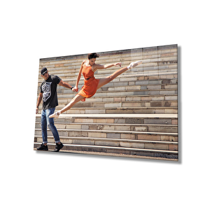 Balerin Cam Tablo 90x60 cm