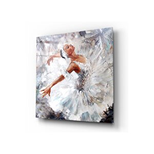Balerin Cam Tablo 50x50 cm