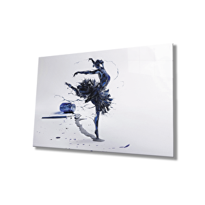Balerin Cam Tablo 50x70 cm