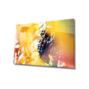 Üzüm Cam Tablo Grape 50x70 cm