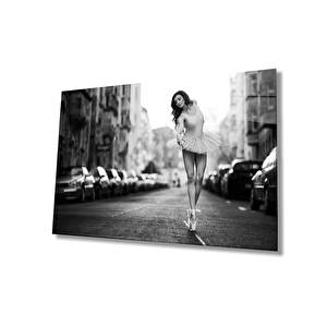 Balerin Cam Tablo 36x23 cm