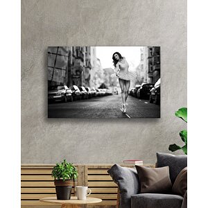 Balerin Cam Tablo 36x23 cm