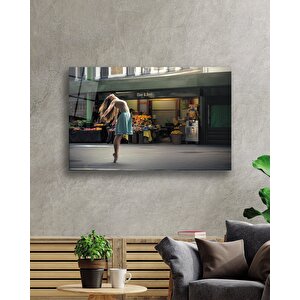 Balerin Cam Tablo 36x23 cm