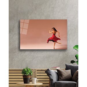 Balerin Cam Tablo 50x70 cm