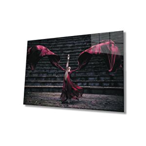 Balerin Cam Tablo Ballerina Tempered 36x23 cm