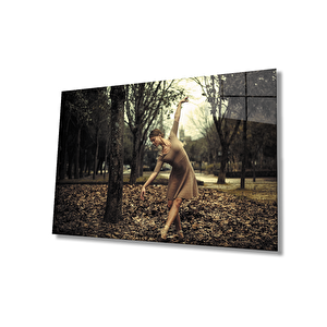 Balerin Cam Tablo 36x23 cm