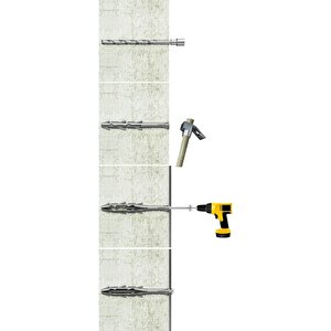 Sp Speco Star Ağır Yük Dübeli Vidasız 10x120 Mm 50 Adet