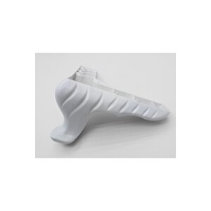 Mobilya Koltuk Ayağı Baza Çekyat Chester Oturma Grubu Ayağı 12 Cm 8 Adet Beyaz