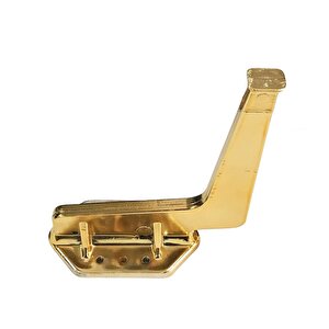 Kaz Lüks Mobilya Koltuk Ayağı Metal Altın Sarı 17 Cm