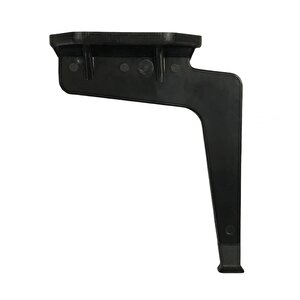 Kaz Lüks Mobilya Koltuk Çekyat Ayağı Metal Siyah 17 Cm