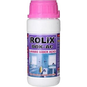 Lavabo Açıcı Banyo Gider Açıcı Rolix Rolix 2000 Gr