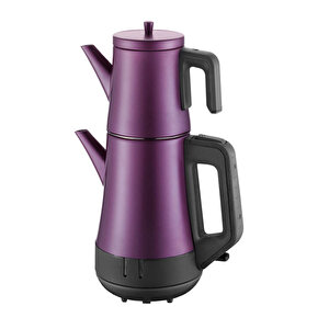 Aryldız Çaymania 10001 Purple 1800 Watt Çelik Çay Makinesi