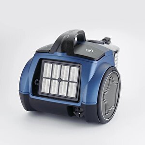 Korkmaz A902-02 Cosmos Premium Elektrikli Süpürge Azura/siyah