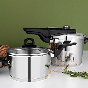 Easy Quick Kanka Düdüklü Tencere Set 6+4 Litre