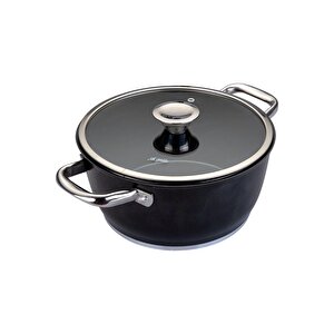 Trendy Induction Prestige 20 Cm Derin Tencere Siyah
