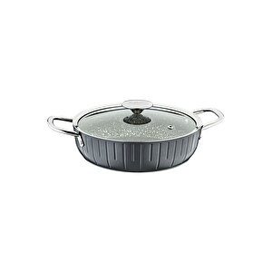 28 Cm Colonna Granit Karnıyarık Gri