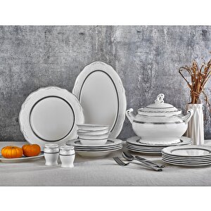 Royal Queen 60 Parça Cemile Sultan Porselen Yemek Takımı 60028